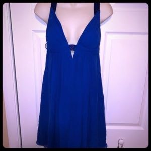 Cache Bright Blue Size 2 Formal/Semi-Formal dress